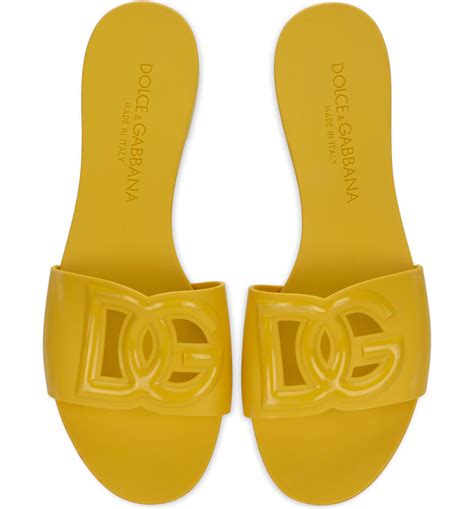 dolce gabbana slides women|dolce and gabbana bianca sandals.